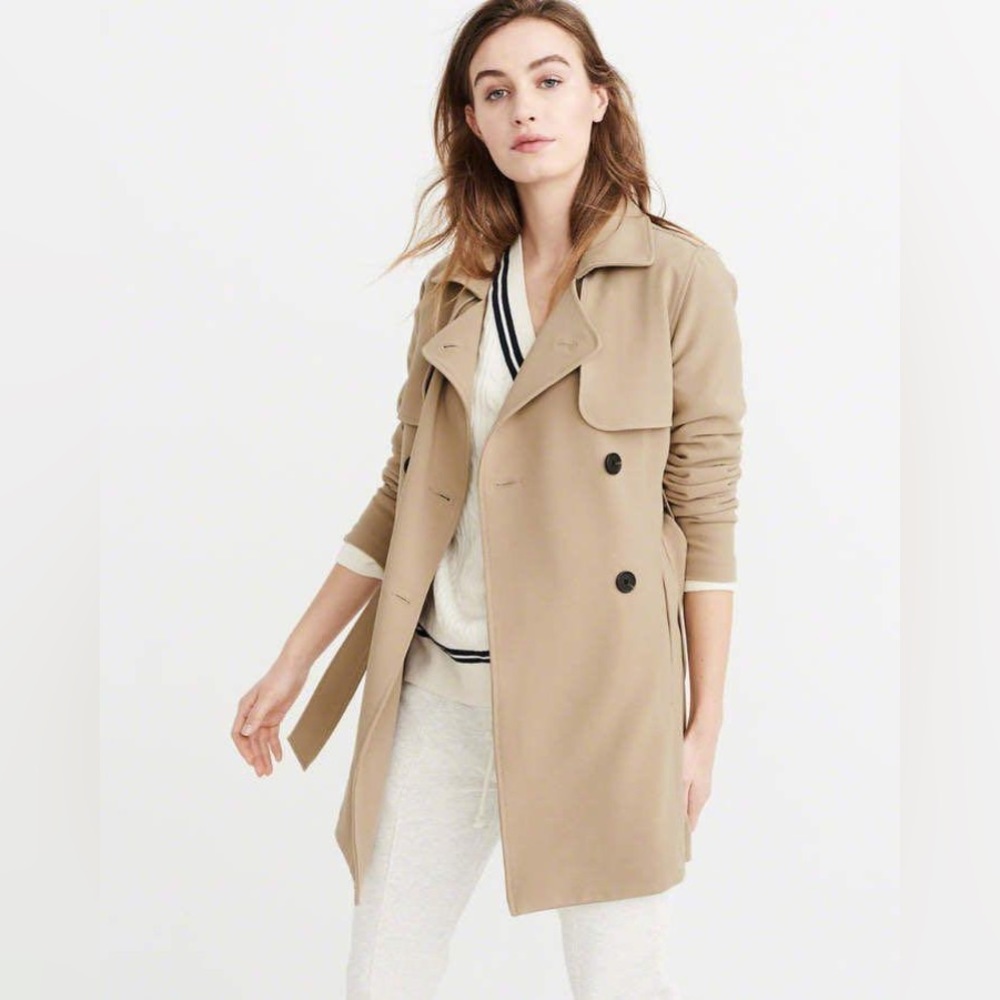 Abercrombie and fitch trench coat